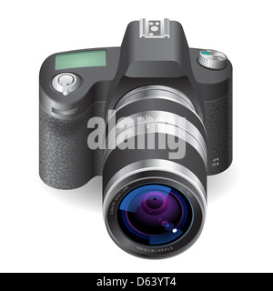 Symbol für SLR-Kamera Stockfoto