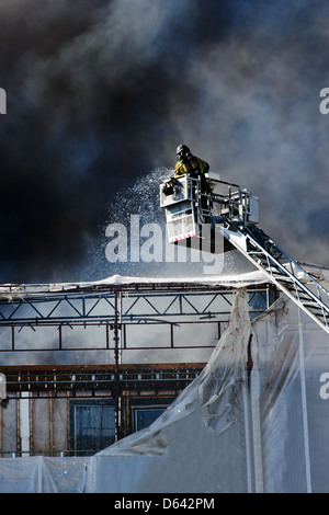 Feuerwehrmann Stockfoto