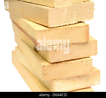 Holzbohlen Stockfoto