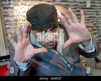 Musiker Steven van Zandt von Bruce Springsteen E-Street Band stellt im Hard Rock Cafe in Berlin, Deutschland, 29. Mai 2012. Er ist Mitglied der Hard Rock Rising Jury, einen Wettbewerb für junge Musikgruppen. Foto: BRITTA PEDERSEN Stockfoto