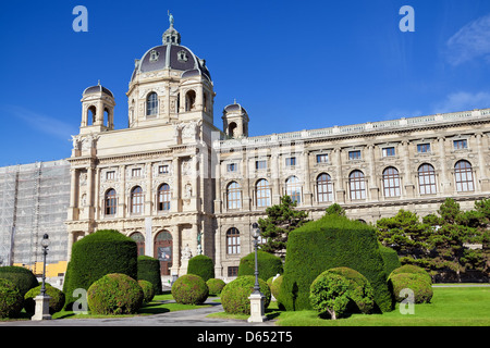 Naturhistorische Museum in Wien Stockfoto