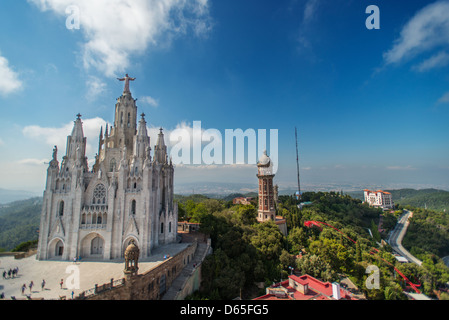 Temple Expiatori del Sagrat Cor Stockfoto
