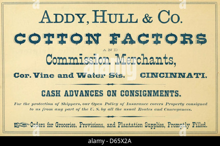 Eine historische Werbeanzeige aus Harpel's Typograph, die seine künstlerischen Druckdienstleistungen und Schriftzüge präsentiert. Der Werbespot hebt das Design und die Handwerkskunst des Druckens des frühen 20. Jahrhunderts hervor. Stockfoto