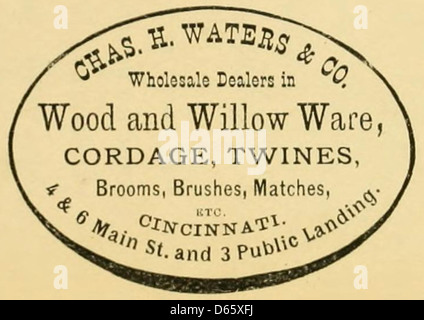 Eine Werbung oder ein Katalog aus Harpels Typograph Artistic Printing, in dem Schriftbild, Typografie und Druckmaschinen gezeigt werden, die Anfang des 20. Jahrhunderts für künstlerische Druckprojekte verwendet wurden. Stockfoto