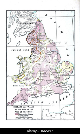 Eine kurze Geschichte von England (1921) Stockfoto