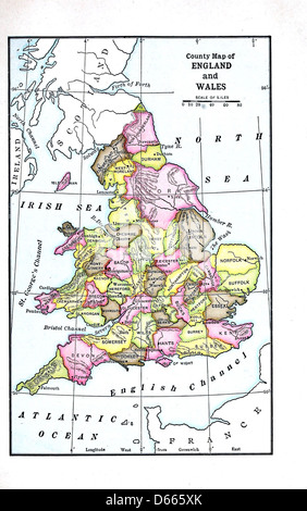 Eine kurze Geschichte von England (1921) Stockfoto