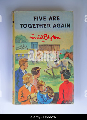 Enid Blytons "Fünf sind wieder zusammen" 21. fünf Freunde Buch, Ascot, Windsor, Berkshire, England, Vereinigtes Königreich Stockfoto