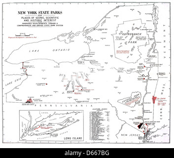 Ein State Park-Plan für New York, mit einem Vorschlag für die neue Park-Anleihe-Emission (1922)