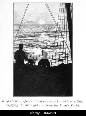 Eine Reise ins Land der Mitternachtssonne; eine Erzählung von persönlichen Experienes (1910) Stockfoto