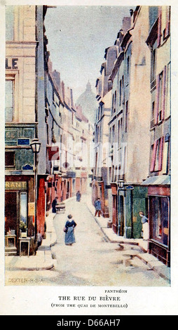 Ein Wanderer in Paris (1909) Stockfoto