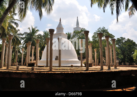 Ambasthale Dagoba, Mihintale, Sri Lanka Stockfoto