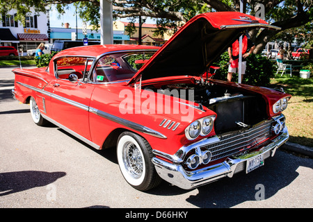 1958 Chevrolet Impala amerikanischen Oldtimer Stockfoto