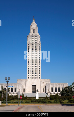 Ein Blick auf das äußere des Louisiana House Of Representatives in Baton Rouge Stockfoto