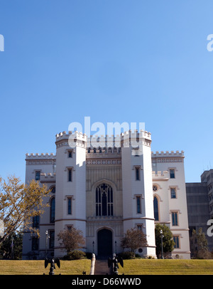 Ein Blick auf das Old State Capitol Building in Baton Rouge, Louisiana Stockfoto