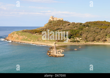 Tabarka Burg oder genuesische Fort Tabarka Tunesien Stockfoto