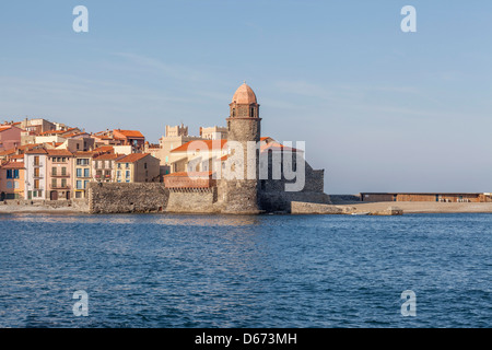 Collioure, Languedoc-Roussillon, Frankreich Stockfoto