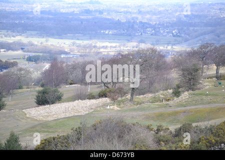 Ribble Valley - die zeitlose Landschaft des ländlichen Lancashire, diesem Bereich bleibt relativ unerforscht. Stockfoto