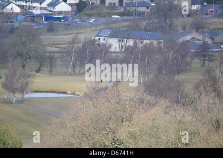 Ribble Valley - die zeitlose Landschaft des ländlichen Lancashire, diesem Bereich bleibt relativ unerforscht. Stockfoto