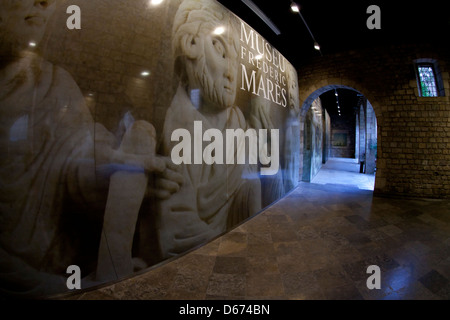 Frederic Mares Museum, Barri Gòtic, Barcelona-Spanien Stockfoto