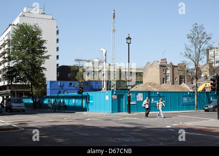 Neuentwicklung auf Baker Street, Marylebone, London, UK, Europa Stockfoto