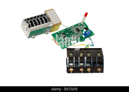 zerlegen Sie, Meter, Strom, Elektrotechnik, Energie, Maßnahme, Kraft, Dienstprogramme, Watt, Gerät, Verbrauch, Gerät, Instrument, ki Stockfoto