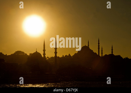 Ägypten, Istanbul, Sultanahmet, Blaue Moschee (Sultan-Ahmed-Moschee) Stockfoto