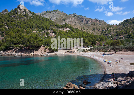 Cala Tuent. Insel Mallorca. Spanien Stockfoto