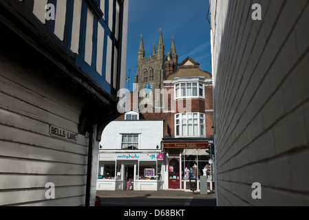 Tenterden High Street, Kent, England Stockfoto