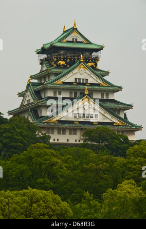 Burg von Osaka, Osaka, Japan Stockfoto