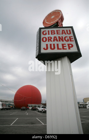 Die Orange Julep in Montreal, Quebec. Stockfoto