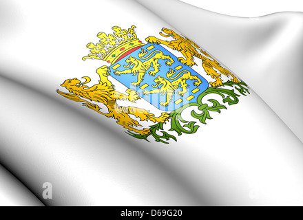 Wappen von Friesland Stockfoto
