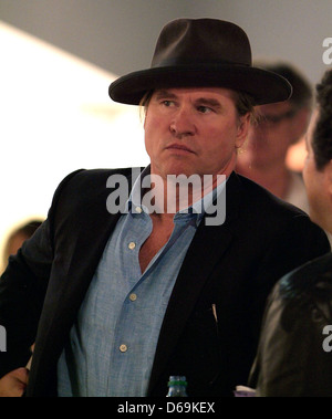 Val Kilmer Art Basel Miami Beach, statt im Miami Beach Convention Center - in Miami Beach, Florida - 30.11.11 Stockfoto