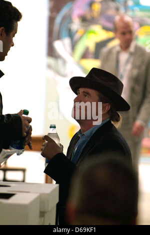 Val Kilmer Art Basel Miami Beach, statt im Miami Beach Convention Center - in Miami Beach, Florida - 30.11.11 Stockfoto