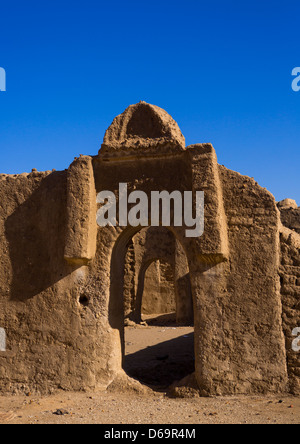 Altes Tor In Al-Khandaq, Sudan Stockfoto