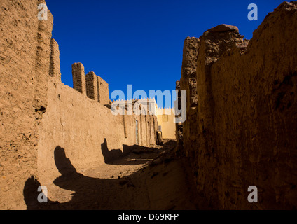 Verlassene Lehmziegel Haus Al-Khandaq, Sudan Stockfoto