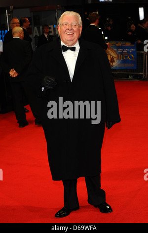 Richard Griffiths Royal Filmperformance 2011: Hugo in 3D am Odeon Leicester Square - London, England eingetroffen - 28.11.11 Stockfoto