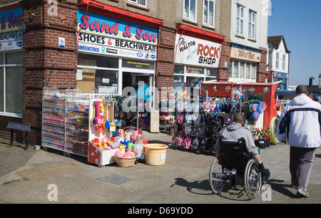 Geschäfte in Walton auf ganz blöd, Essex, England Stockfoto