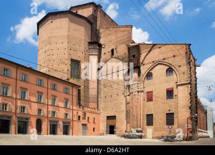 Basilica di San Petronio, Bologna, Italien Stockfoto