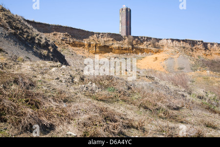 Naze Turm, erbaut im Jahre 1720 als ein Navigations Mark Walton auf ganz blöd, Essex, England Stockfoto