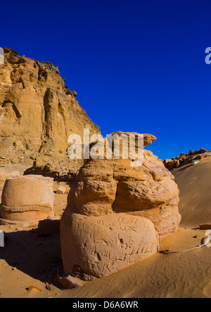 Tempel des Amun In der Heilige Berg des Jebel Barkal, Karima, Sudan Stockfoto