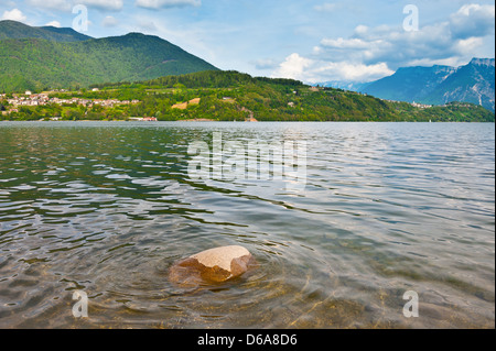 Lago di Caldonazzo Stockfoto