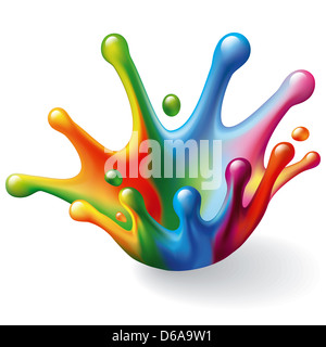 Color Splash Stockfoto