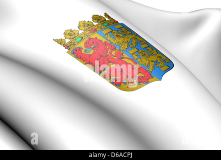 Wappen von Nord-Holland Stockfoto