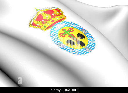 Wappen der Stadt Santa Cruz De Tenerife Stockfoto