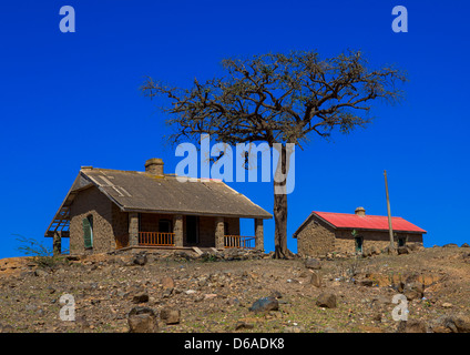 Alte englische Haus, Erkowit, Sudan Stockfoto