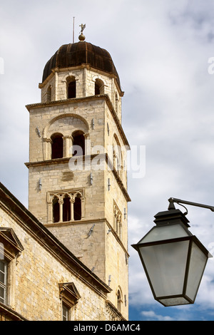 Glockenturm in Dubrovnik Stockfoto