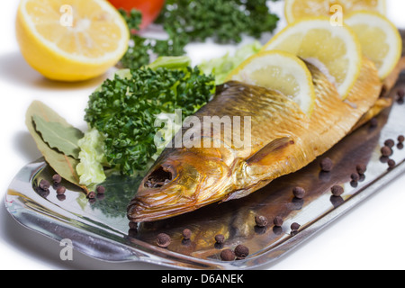 Fische, geräuchert Stockfoto