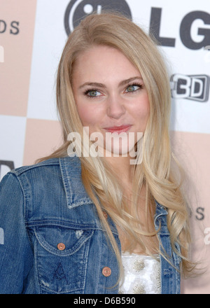 AnnaSophia Robb 2011 Film Independent Spirit Awards statt am Strand von Santa Monica - Ankünfte Los Angeles, Kalifornien- Stockfoto