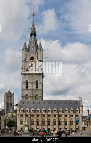 Saint Bavo Kathedrale, Gent, Belgien Stockfoto