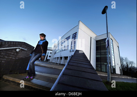 Allgemeine Ansichten des Stroud College in Gloucestershire UK Stockfoto